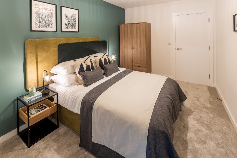 Bedroom at The Moorings Hounslow