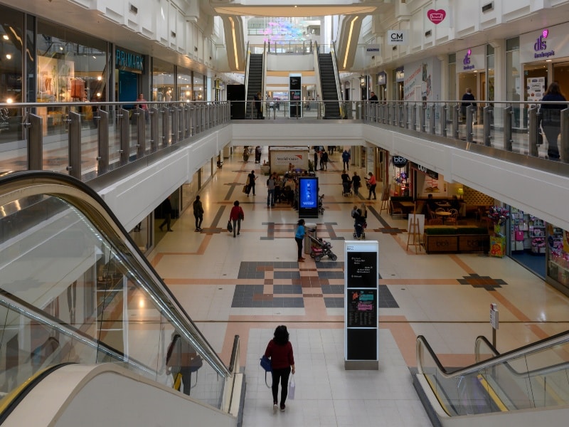Photo taken inside the County Mall Shopping Centre, Crawley