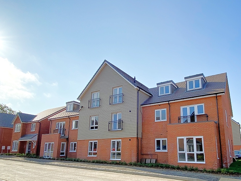 Apartments exterior at Stoke Manor, Seaford, East Sussex, Shared Ownership Homes from Legal And General Affordable Homes