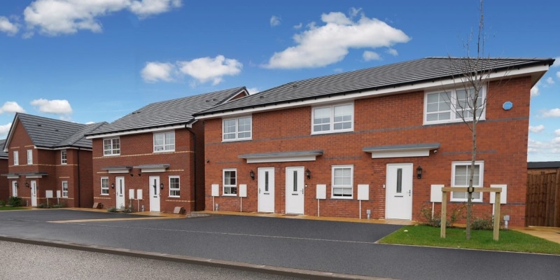 Exterior image of Two Bedroom Shared Ownership Houses at Mercia Reach, Tamworth, available from Legal And general Affordable Homes