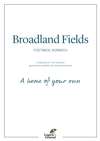 Broadland Fields apartments brochure cover