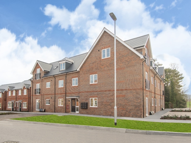 Exterior view of the 2 bed Shared Ownership Apartments at Icknield Way , Tring available from Legal & General Affordable Homes