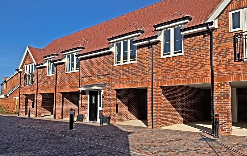Exterior of Apartments at Icknield Way, a collection of new 2 & 3 bedroom Shared Ownership houses in Tring, Hertfordshire from Legal & General Affordable Homes.