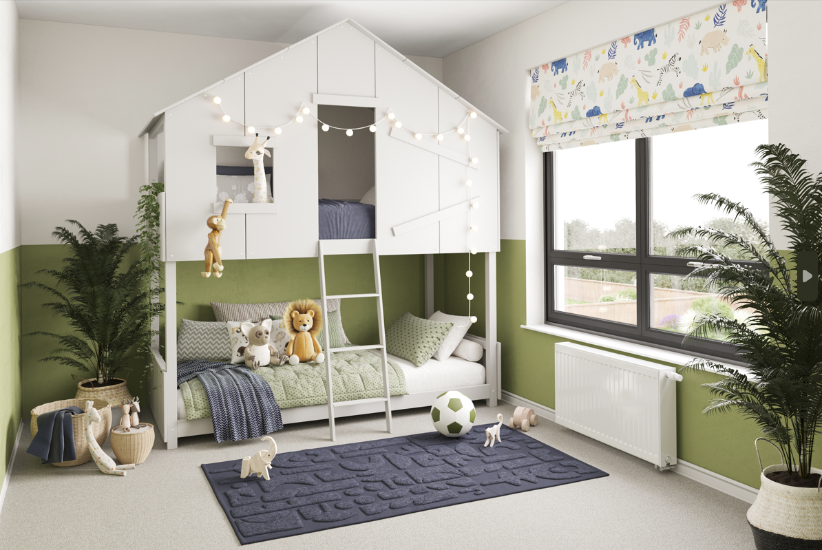 Image of children's bedroom 1 in Plot 25 Carter Meadows