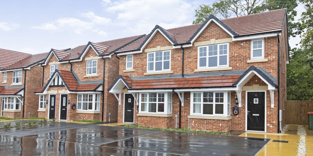Shared Ownership Houses in Sandpiper Grange, Preston Legal & General