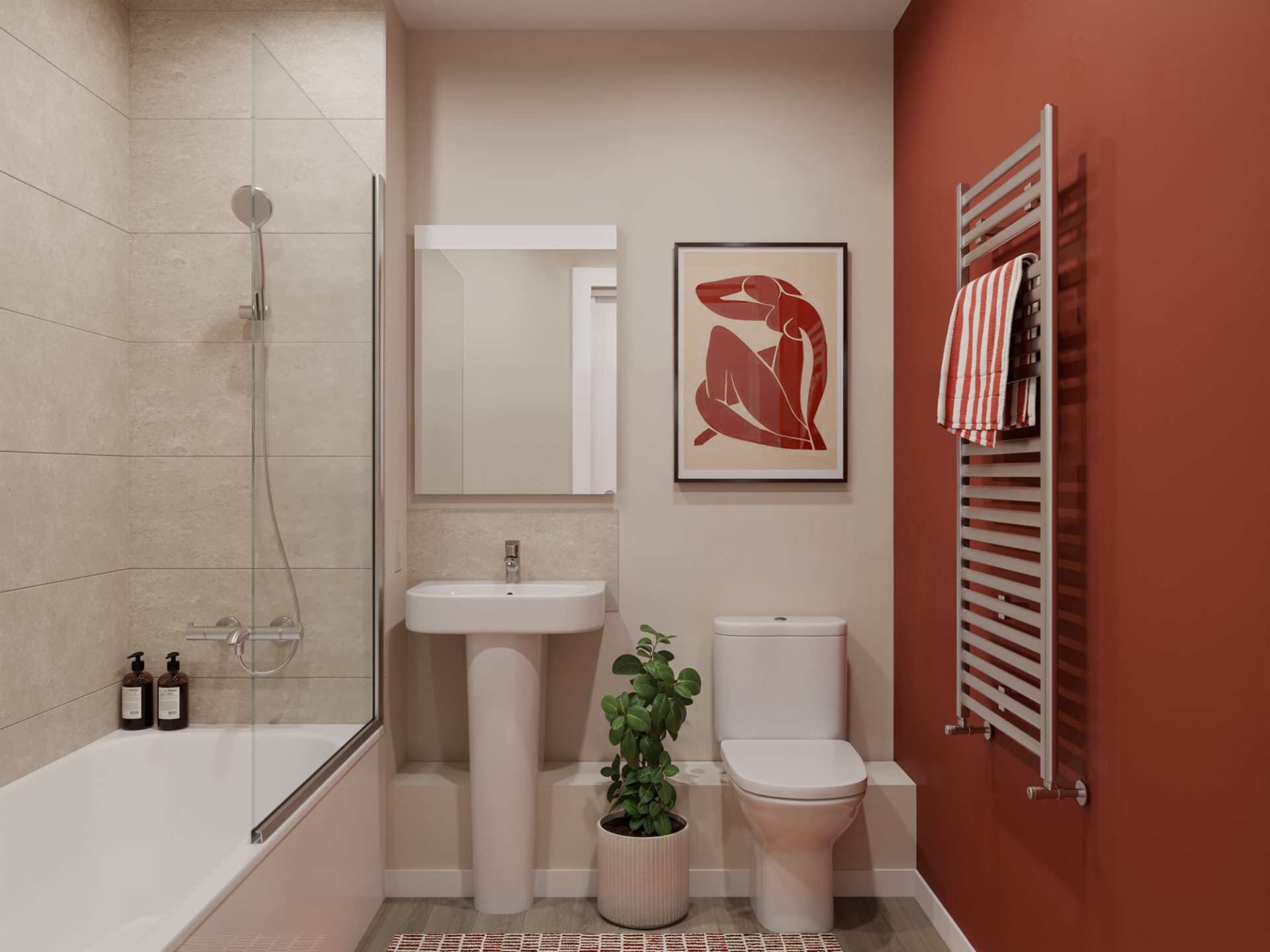 Bathroom at Hart Grove
