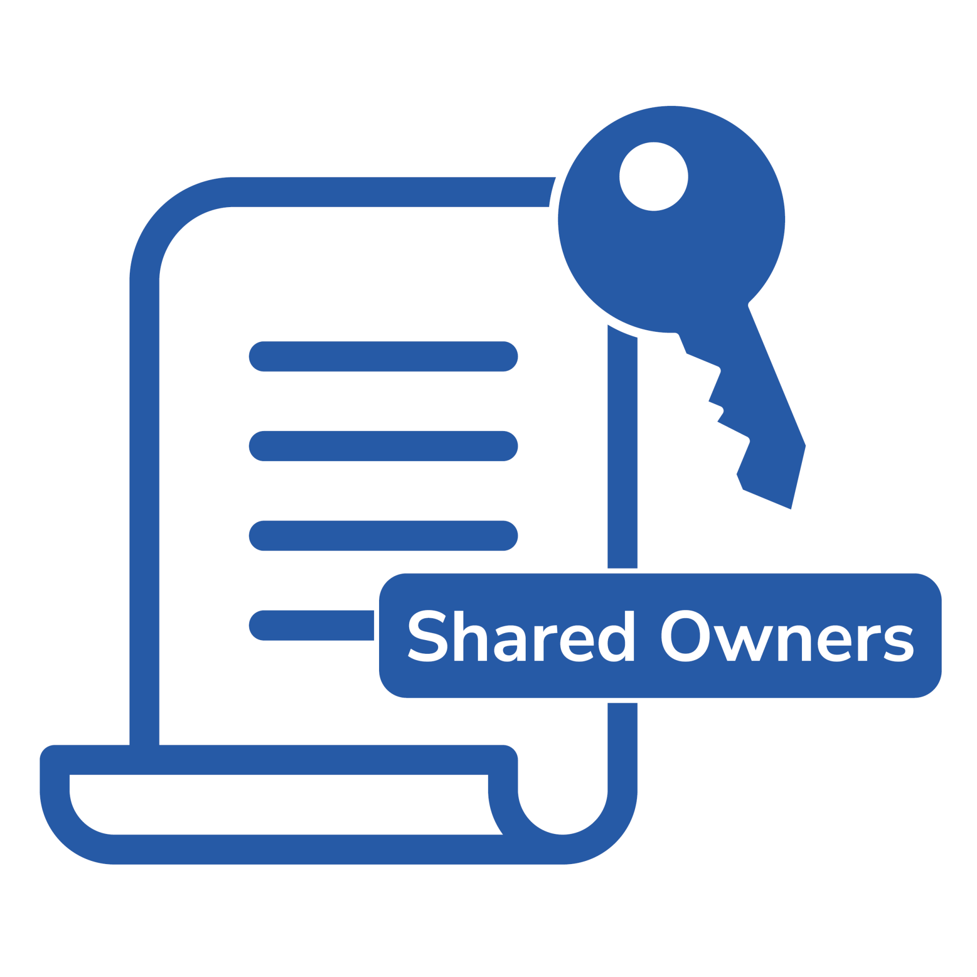 Graphic for Shared Ownership page with Key