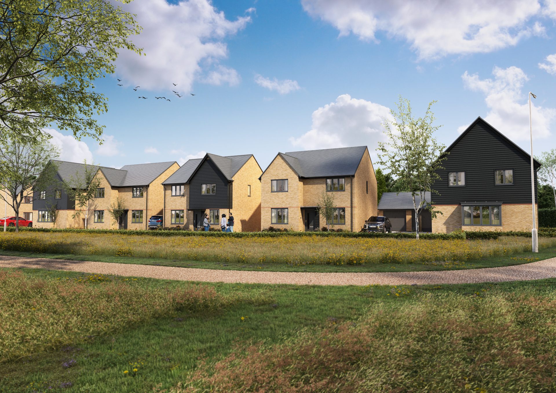 Streetscene of Bentley Gardens