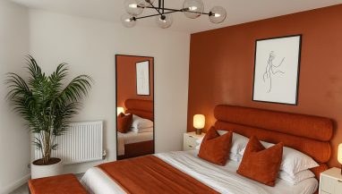 Bedroom at Clarence Place