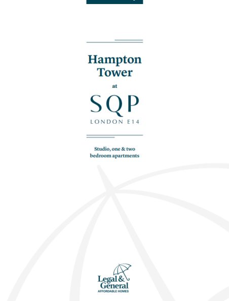 Hampton Tower at SQP Brochure Cover