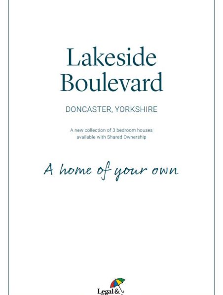 Lakeside Boulevard brochure cover