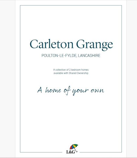 Carleton Grange Brochure cover image