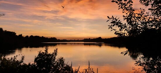 Sunset at Whitlingham Great Broad