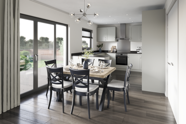 Image of kitchen/dining area in Plot 25 Carter Meadows