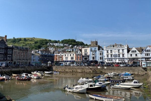 View across Dartmouth harbour