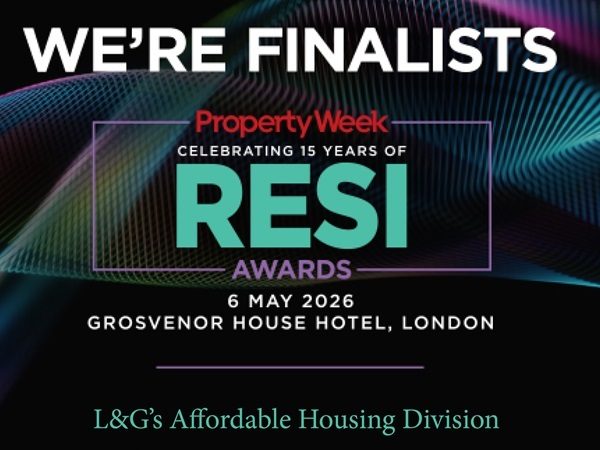 L&G’s affordable housing division shortlisted for Property Week’s RESI awards