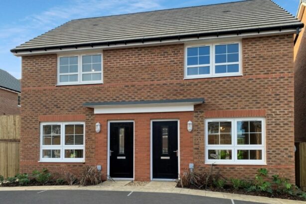 Exterior image of a two Bed Shared Ownership house at Okehampton View, Okehampton from Legal & General Affordable Homes
