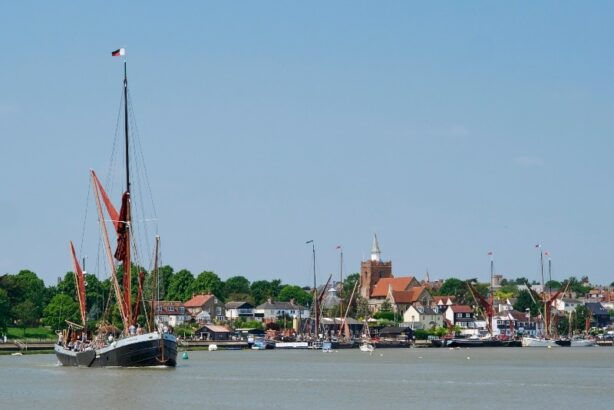 Exterior photo at The Quayside - River Blackwater & Thames Barges, Maldon, Essex,