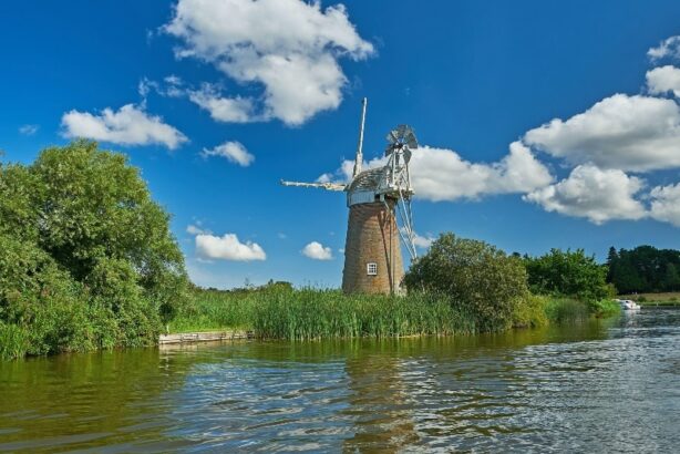 Photo of Turf Fen Windmill, on the bank of the River Ant, Norfolk Broads
