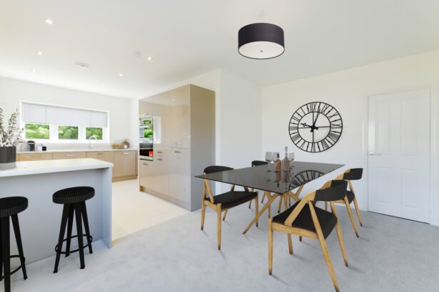 3 bedroom house kitchen and dinning area at Theedhams, Southminster