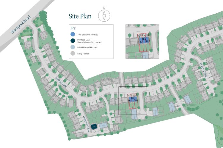 Carleton Grange aerial site plan - November 2024