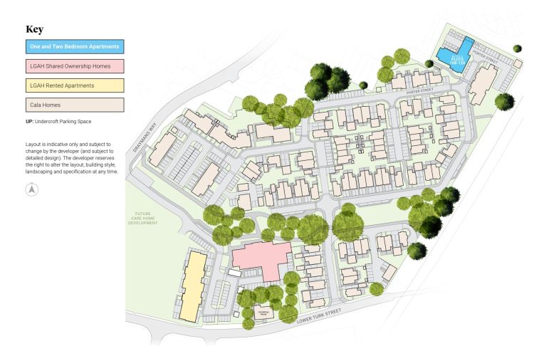 Block G site plan